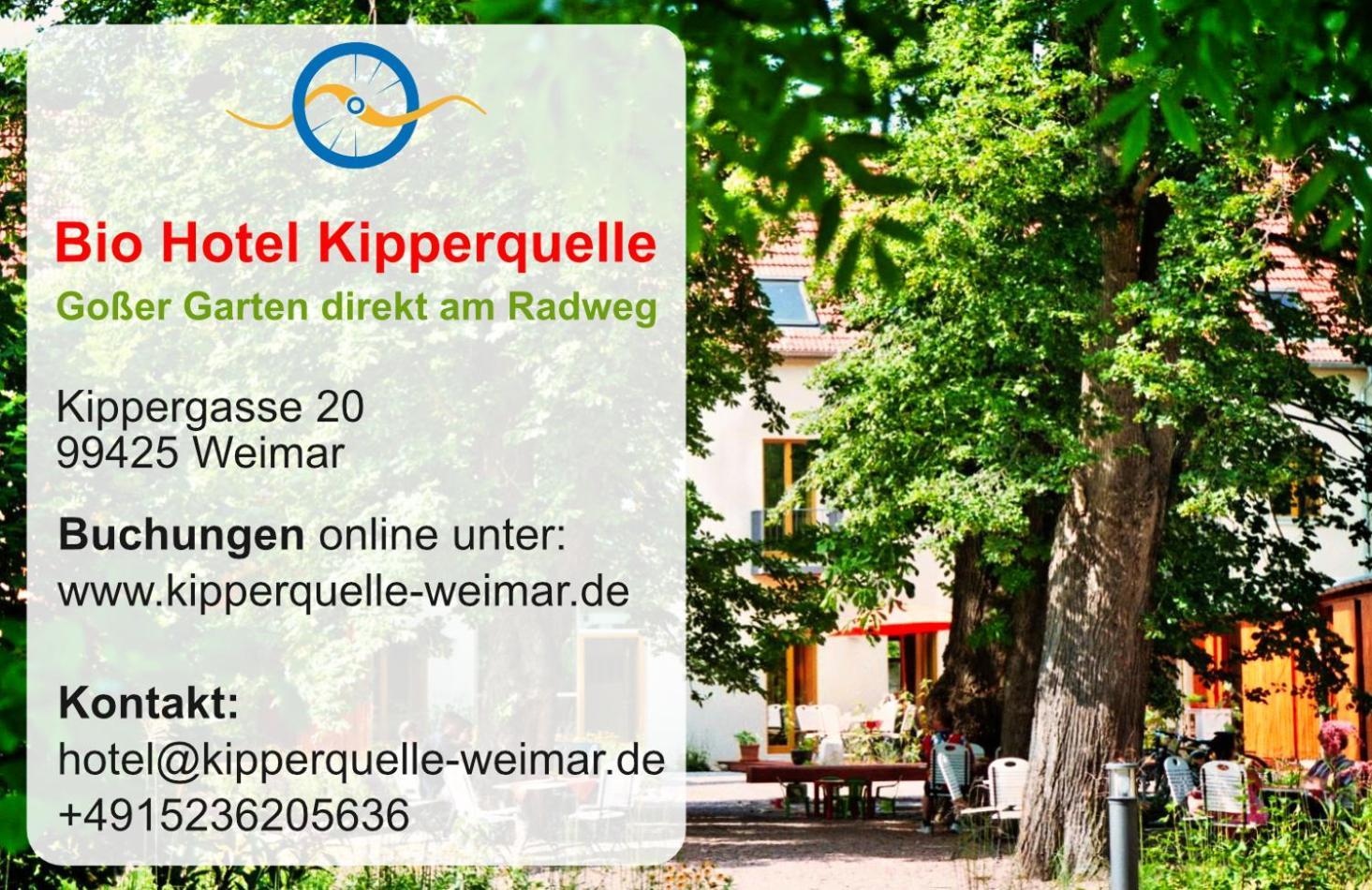 Bio Hotel Kipperquelle Weimar  Eksteriør bilde